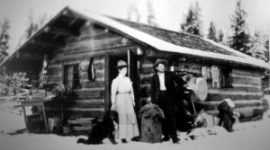 homesteading couple in 1910